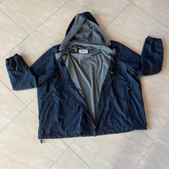 #2770 Bugatchi Navy Rain Jacket size XXL - Picture 3 of 7